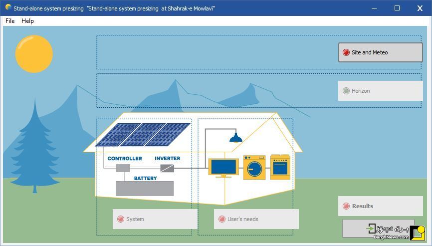 طراحی نیروگاه خورشیدی با PVsyst