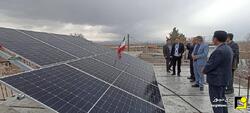 افتتاح ۱۰۰ نیروگاه خورشیدی کوچک مقیاس حمایتی در بافت کرمان