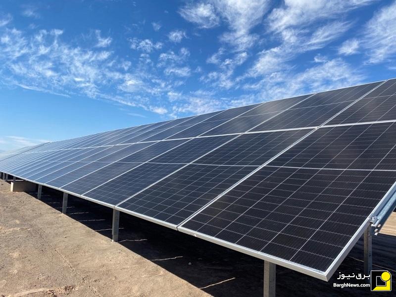بهره برداری از نیروگاه ۱۰ مگاواتی خورشیدی نرماشیر کرمان